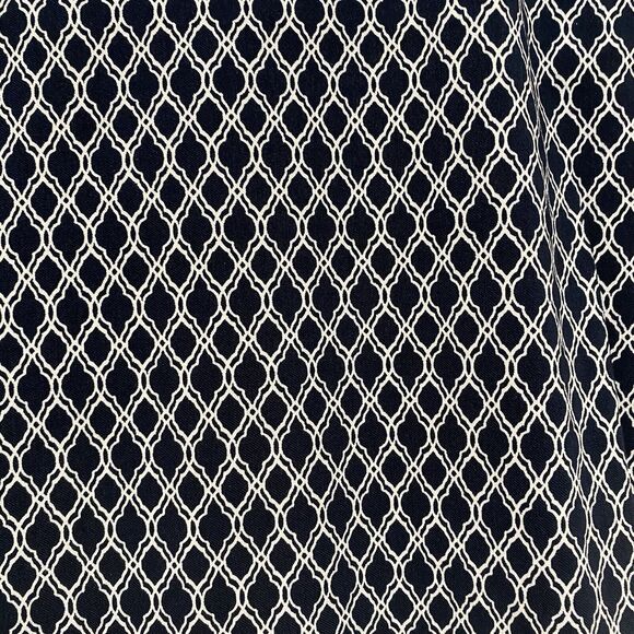 Ruby Rd Women’s Size M Capri Pants Dark Blue White Fringe - Picture 3 of 6